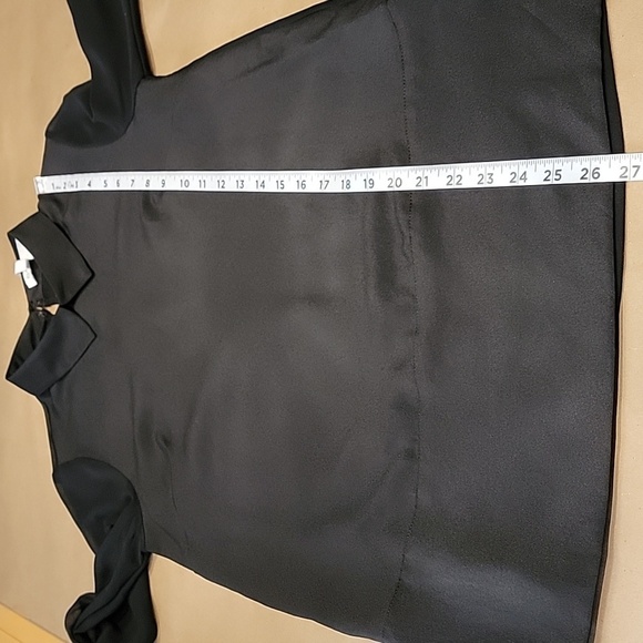 BCBGeneration Size XS Black Semi Sheer Tunic NEW with Tag - Picture 10 of 14